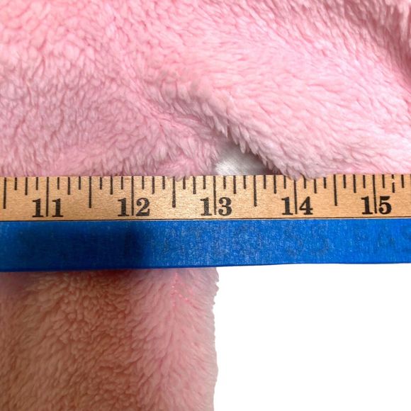 Hanna Andersson Size 2T 85 cm Baby Jacket In Marshmallow Coat Pink Hoodie - Picture 7 of 11